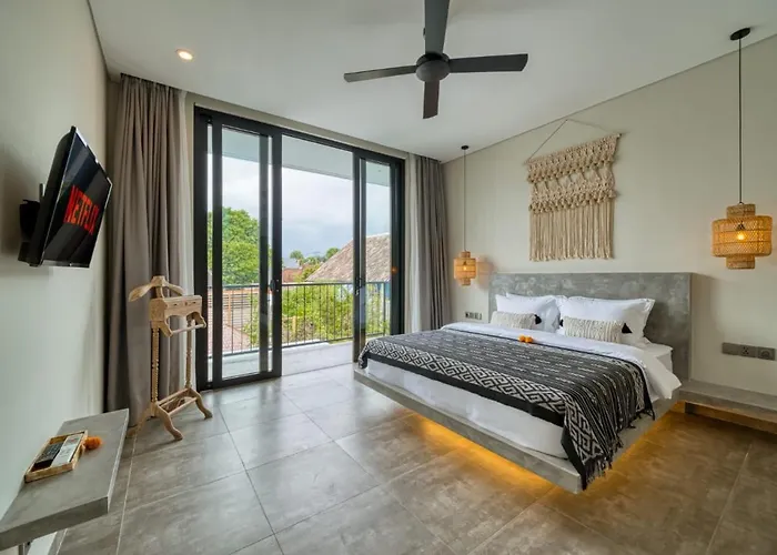 650M To Perenenan Beach! Lux 4Bd Villa With Rooftop