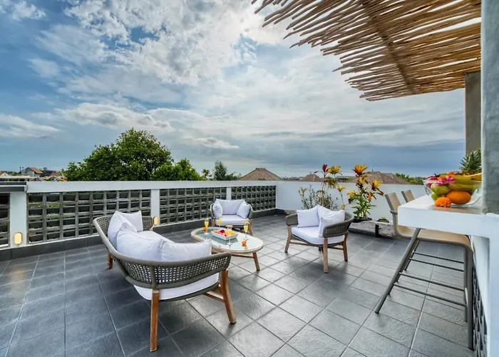 Villa 650M To Perenenan Beach! Lux 4Bd Villa With Rooftop