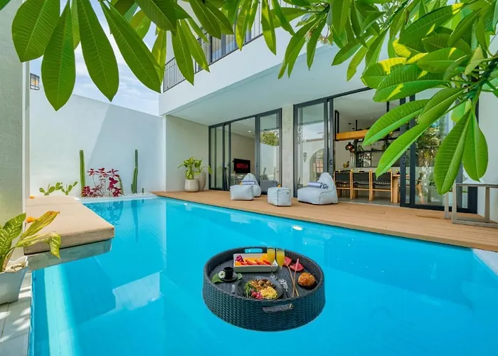 650M To Perenenan Beach! Lux 4Bd Villa With Rooftop Villa